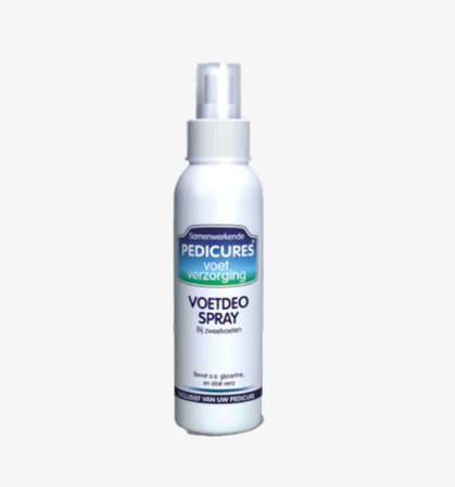 Voetdeospray van Samenwerkende pedicures